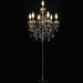 Crystal Chandelier Floor Lamp.