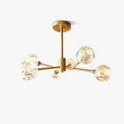 Boule de Cristal Lustre Rond Cluster-DWHOME