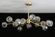 Crystal Ball Round Cluster Chandelier - DWHOME