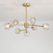 Crystal Ball Round Cluster Chandelier - DWHOME