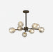 Crystal Ball Round Cluster Chandelier - DWHOME