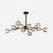 Crystal Ball Round Cluster Chandelier - DWHOME