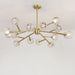 Crystal Ball Round Cluster Chandelier - DWHOME