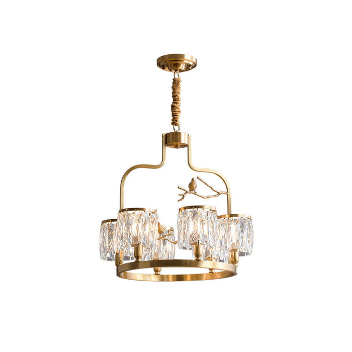 Crystal Bird Chandelier-DWHOME