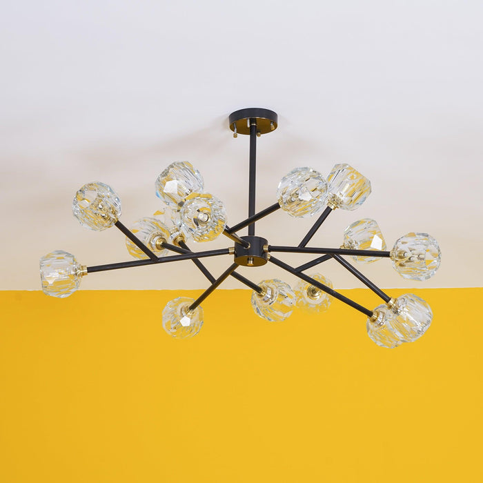 Crystal Ball Round Cluster Chandelier - Vakkerlight