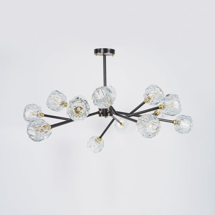 Crystal Ball Round Cluster Chandelier - Vakkerlight