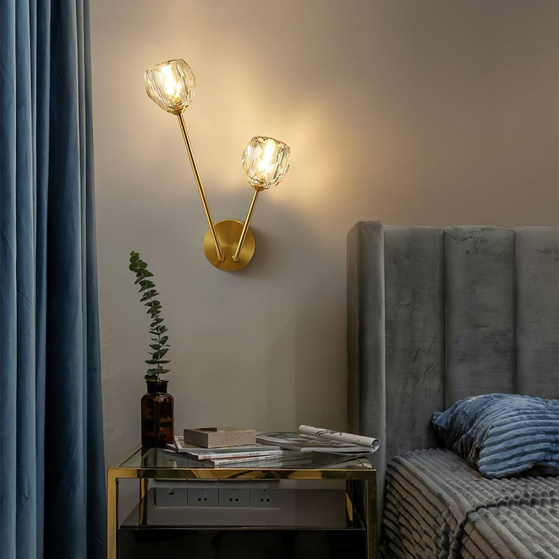 Crystal Branch Wall Light-DWHOME