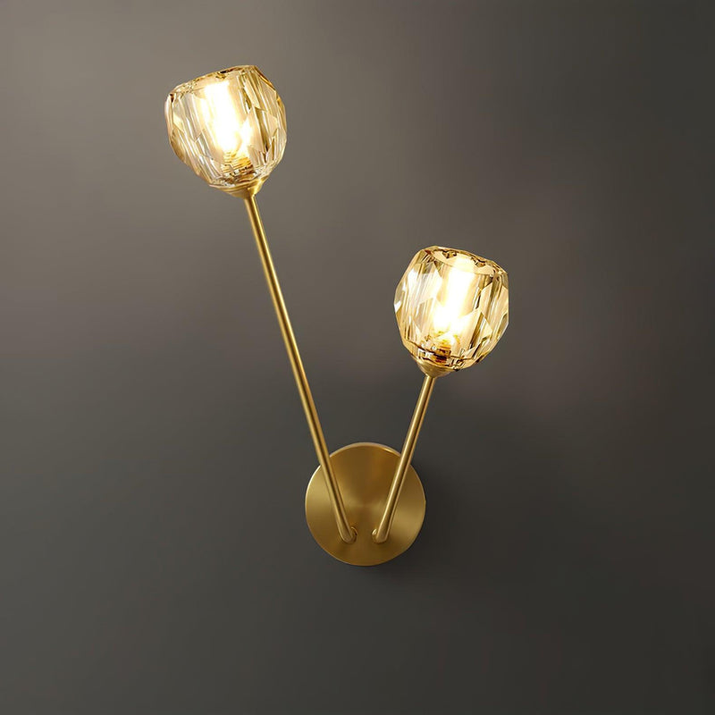 Crystal Branch Wall Light-DWHOME