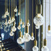 Crystal Bulb LED Pendant Lamp.