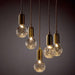 Crystal Bulb LED Pendant Lamp.