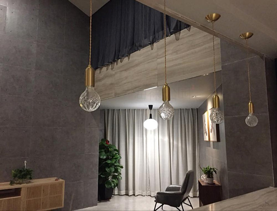 Crystal Bulb LED Pendant Lamp-DWHOME
