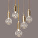 Crystal Bulb LED Pendant Lamp.