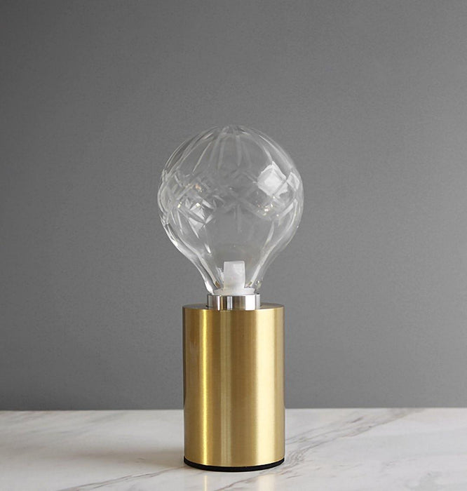 Crystal Bulb Table Lamp.