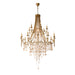 Tatum Lux Shell Crystal Chandelier.