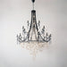 Tatum Lux Shell Crystal Chandelier.