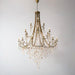 Tatum Lux Shell Crystal Chandelier - DWHOME