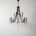 Tatum Lux Shell Crystal Chandelier.