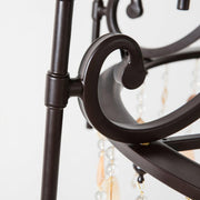 Tatum Lux Shell Crystal Chandelier-DWHOME