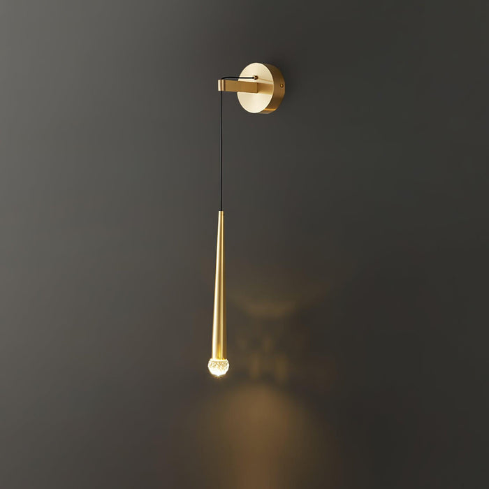 Crystal Conical Wall Lamp-DWHOME