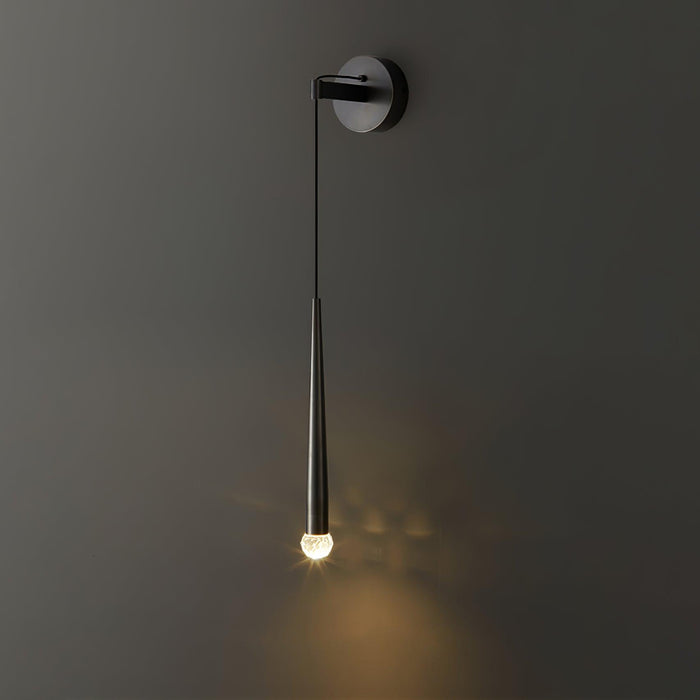 Crystal Conical Wall Lamp-DWHOME