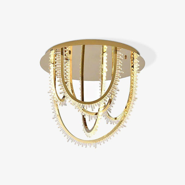Crystal Corde Ceiling Light-DWHOME
