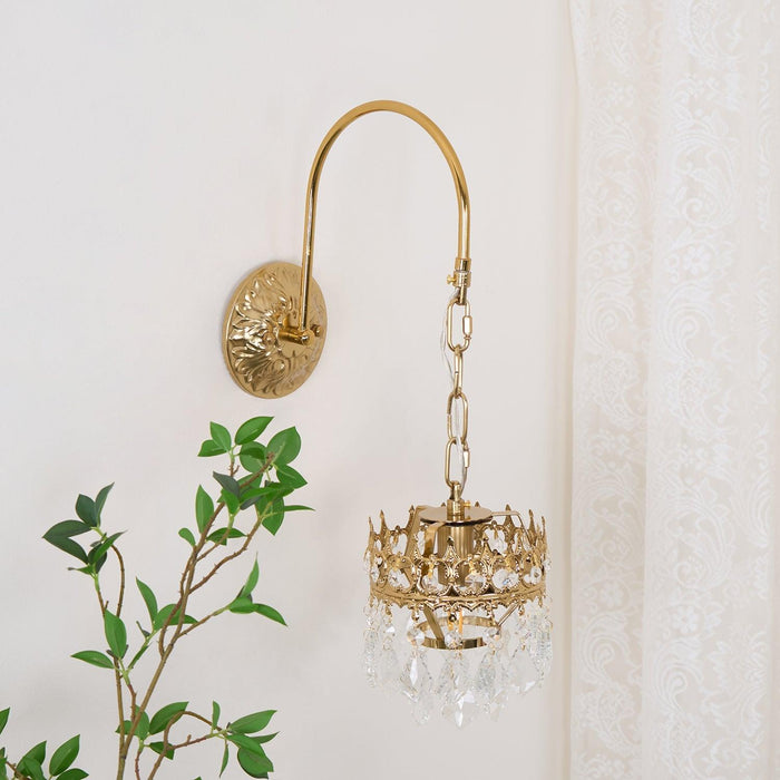 Crystal Crown Sconce-DWHOME