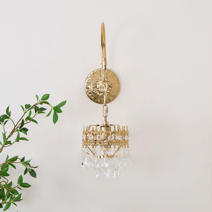 Crystal Crown Sconce-DWHOME