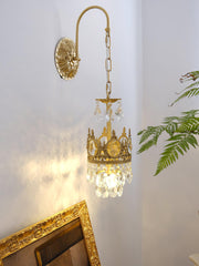 Crystal Crown Wall Light-DWHOME