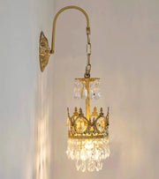 Crystal Crown Wall Light-DWHOME