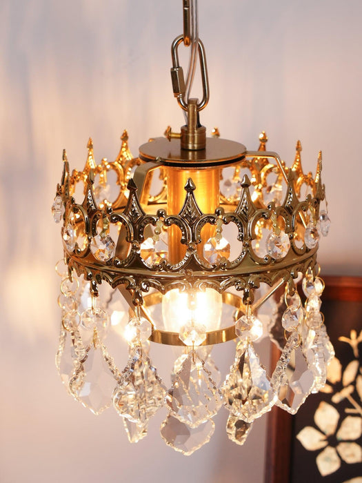 Crystal Crown Sconce-DWHOME