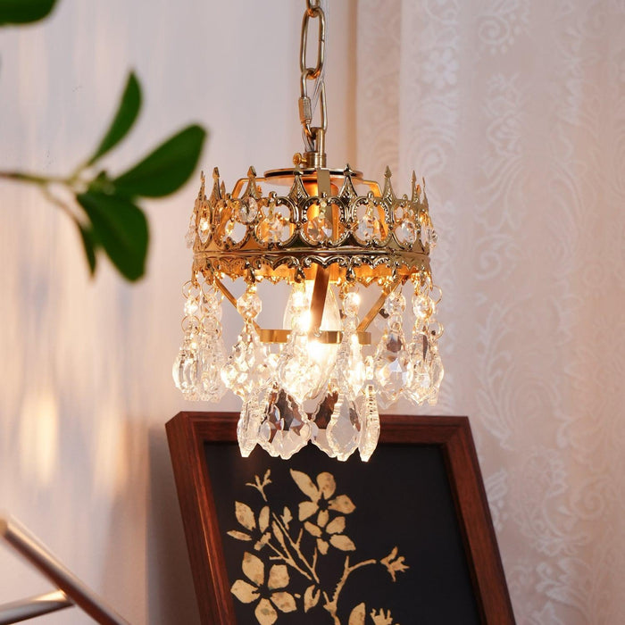 Crystal Crown Sconce-DWHOME