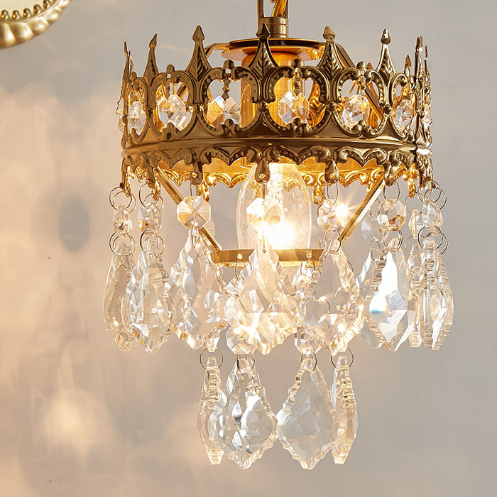 Crystal Crown Sconce