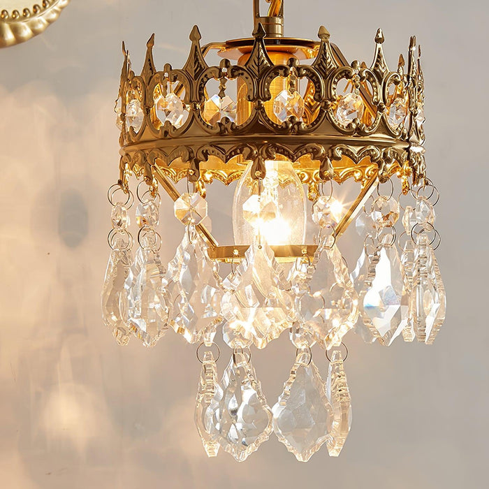 Crystal Crown Sconce-DWHOME