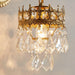 Crystal Crown Sconce-DWHOME