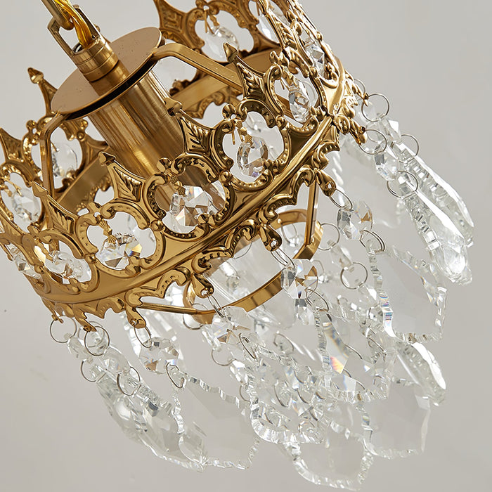 Crystal Crown Sconce