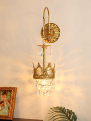Crystal Crown Wall Light-DWHOME