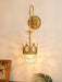 Crystal Crown Wall Light-DWHOME