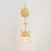 Crystal Crown Wall Light-DWHOME