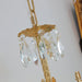 Crystal Crown Wall Light.