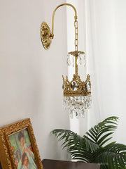 Crystal Crown Wall Light-DWHOME
