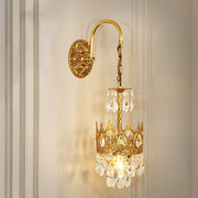Crystal Crown Wall Light-DWHOME