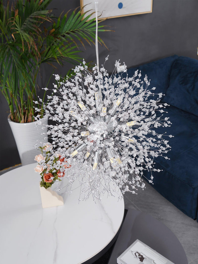 Crystal Dandelion Chandelier-DWHOME