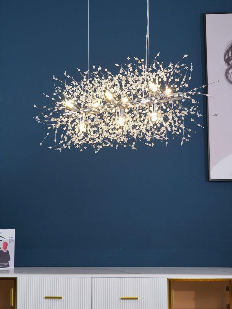 Crystal Dandelion Chandelier-DWHOME