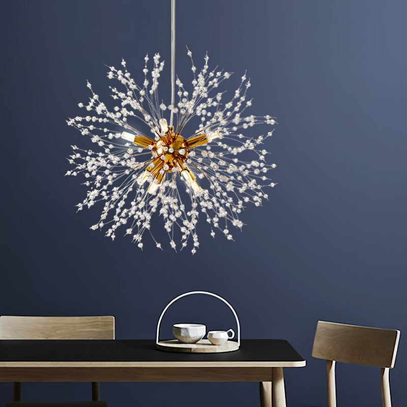 Crystal Dandelion Chandelier-DWHOME