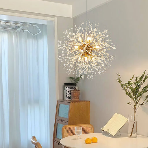 Crystal Dandelion Chandelier.