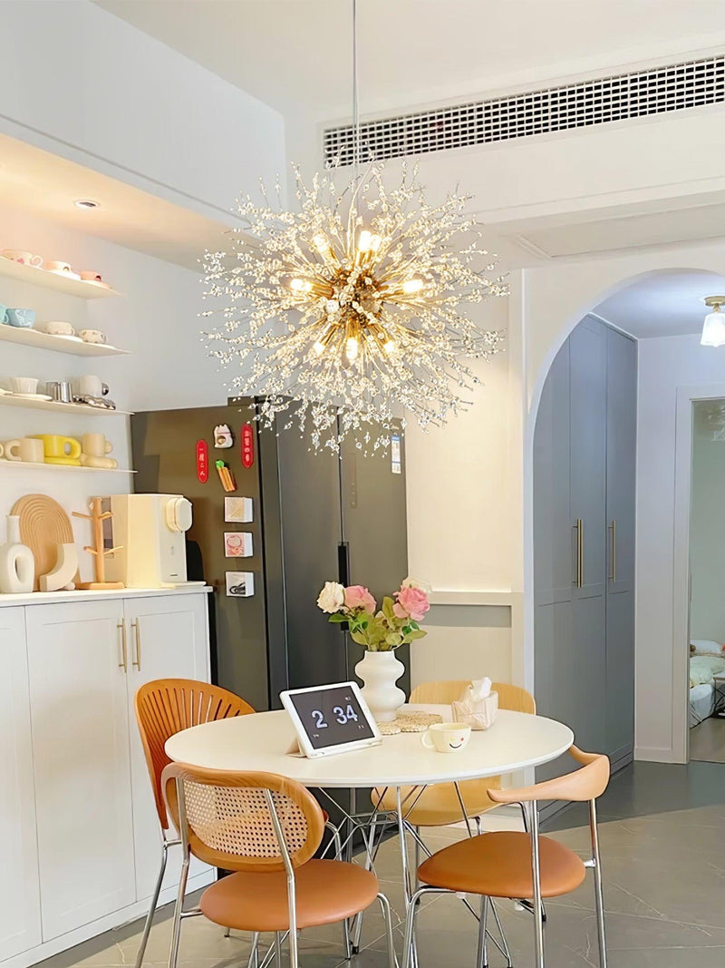 Crystal Dandelion Chandelier-DWHOME