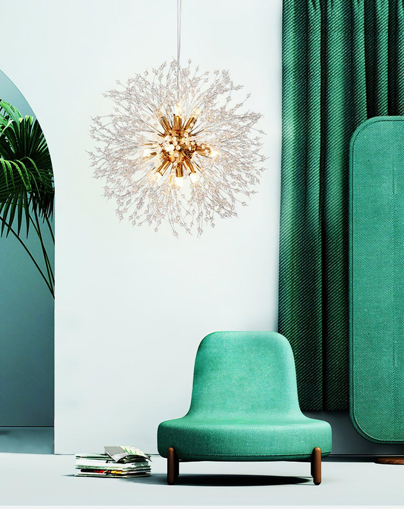 Crystal Dandelion Chandelier-DWHOME