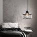 Crystal Drum Pendant Lamp-DWHOME