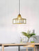 Crystal Drum Pendant Lamp.