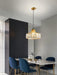 Crystal Drum Pendant Lamp-DWHOME